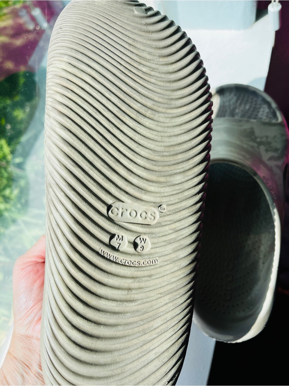 CROCS Mellow Recovery Slide Sandals M7 W9 - Picture 5 of 6
